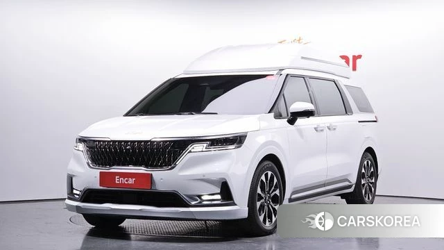 Kia Carnival 4th generation 2021 Белый из Кореи