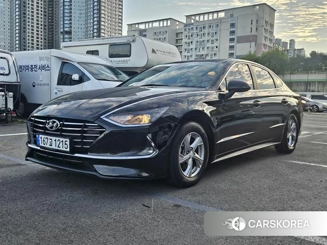 Hyundai Sonata (DN8) 2021 Черный из Кореи