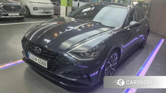 Hyundai Sonata (DN8) 2021 Черный из Кореи