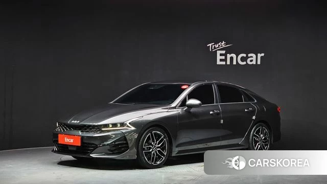 Kia K5 3rd generation 2021 Серый из Кореи