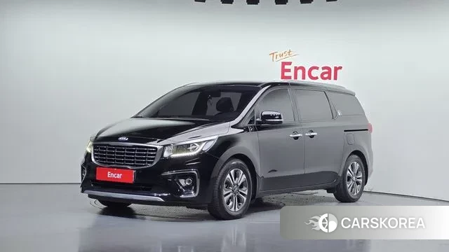 Kia The New Carnival 2018 Черный из Кореи