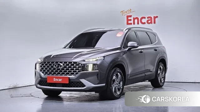 Hyundai The New Santa Fe 2021 Серый из Кореи