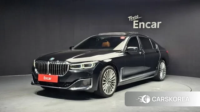 BMW 7 Series (G11) 2022 Черный из Кореи