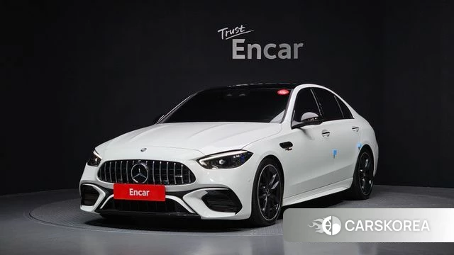 Mercedes-Benz C-Class W206 2023 Белый из Кореи