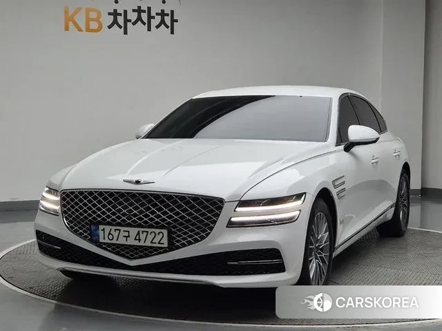 Genesis G80 (RG3) 2021 Белый из Кореи