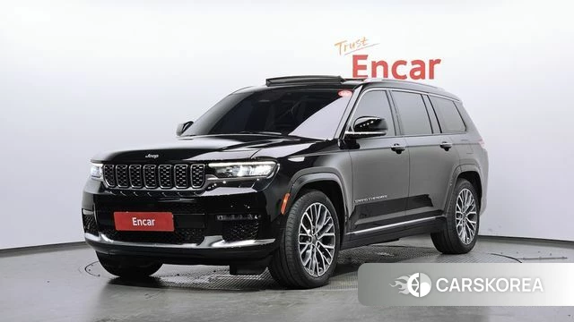 Jeep Grand Cherokee (WL) 2021 Черный из Кореи
