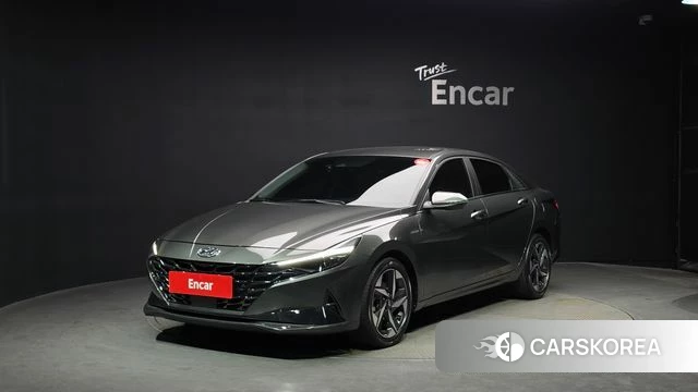 Hyundai Avante (CN7) 2021 Серый из Кореи