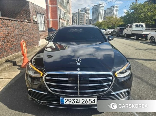 Mercedes-Benz S-Class W223 2023 Черный из Кореи