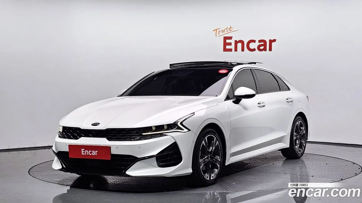 Kia K5 3rd generation 2020 Белый из Кореи