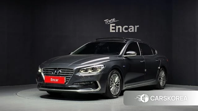 Hyundai Grandeur IG Hybrid 2018 Серый из Кореи