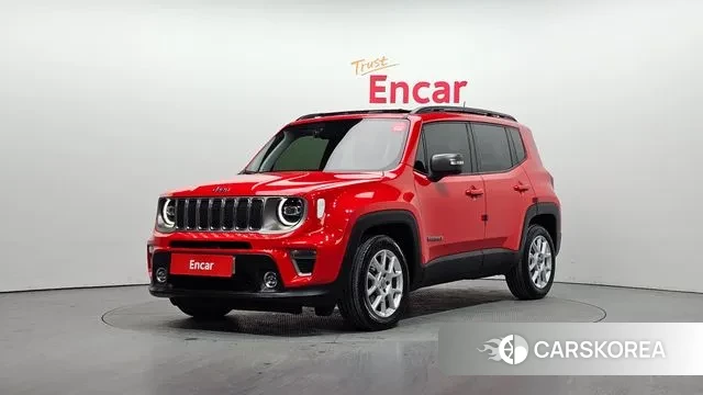 Jeep Renegade 2020 Красный из Кореи