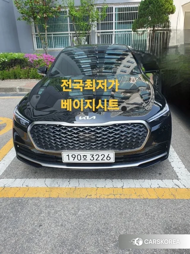 Kia The New K9 2nd generation 2022 Черный из Кореи