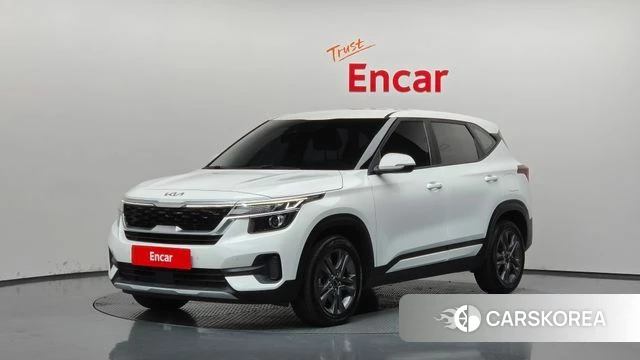 Kia Seltos 2021 Белый из Кореи