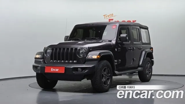 Jeep Wrangler (JL) 2018 Серый из Кореи