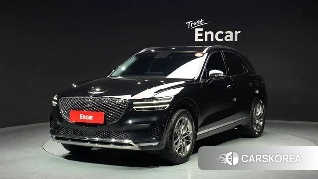 Genesis GV70 2021 Черный из Кореи