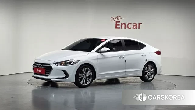 Hyundai Avante AD 2018 Белый из Кореи