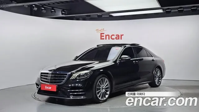Mercedes-Benz S-Class W222 2018 Черный из Кореи