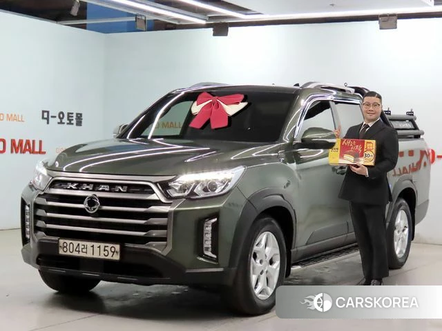 Ssangyong The New Rexton Sport 2022 Темно-зеленый из Кореи