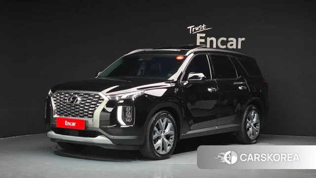 Hyundai Palisade 2022 Черный из Кореи