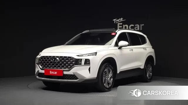 Hyundai The New Santa Fe 2023 Белый из Кореи