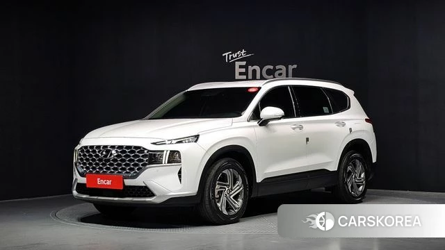 Hyundai The New Santa Fe 2021 Белый из Кореи