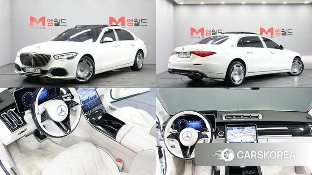 Mercedes-Benz S-Class W223 2022 Белый из Кореи