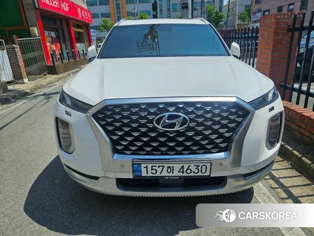 Hyundai Palisade 2021 Белый из Кореи