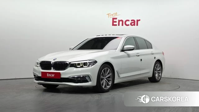 BMW 5 Series (G30) 2019 Белый из Кореи