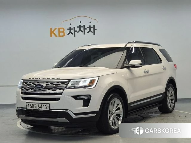 Ford Explorer 2018 Белый из Кореи