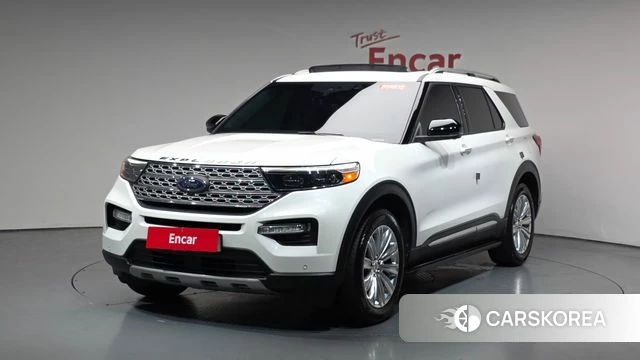 Ford Explorer 6th Generation 2021 Белый из Кореи