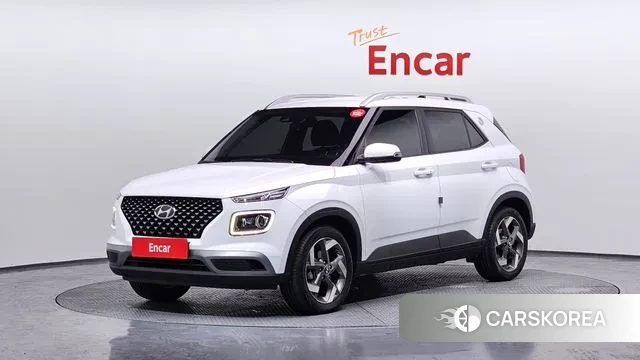 Hyundai Venue 2021 Белый из Кореи