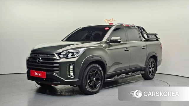 Ssangyong The New Rexton Sport 2021 Светло-зеленый из Кореи