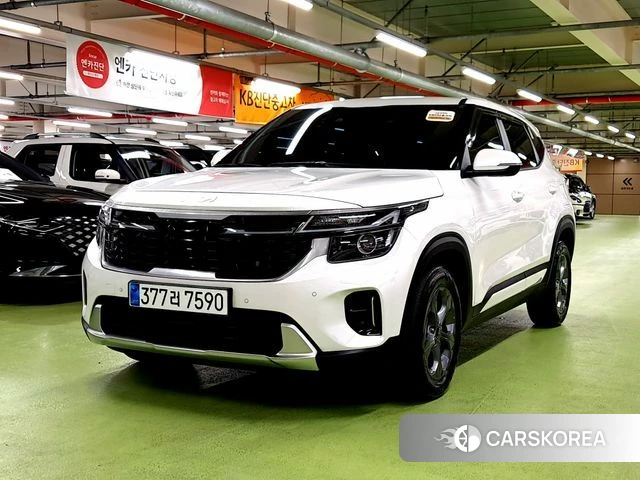 Kia The New Seltos 2024 Белый из Кореи