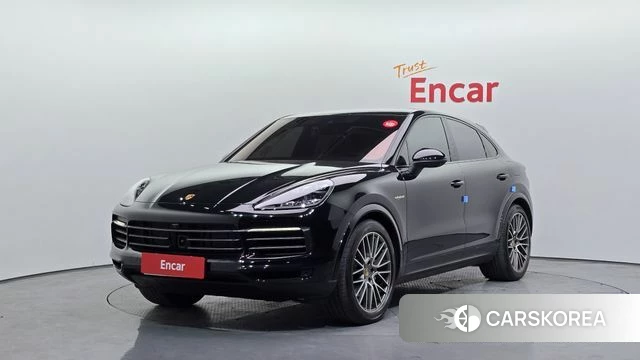 Porsche Cayenne (PO536) 2022 Черный из Кореи