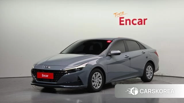 Hyundai Avante (CN7) 2021 Серый из Кореи