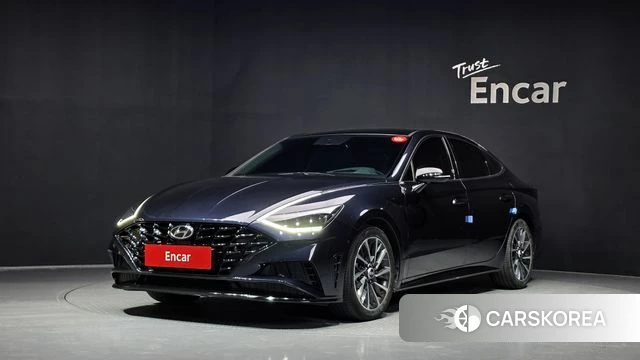 Hyundai Sonata (DN8) 2021 Синий из Кореи