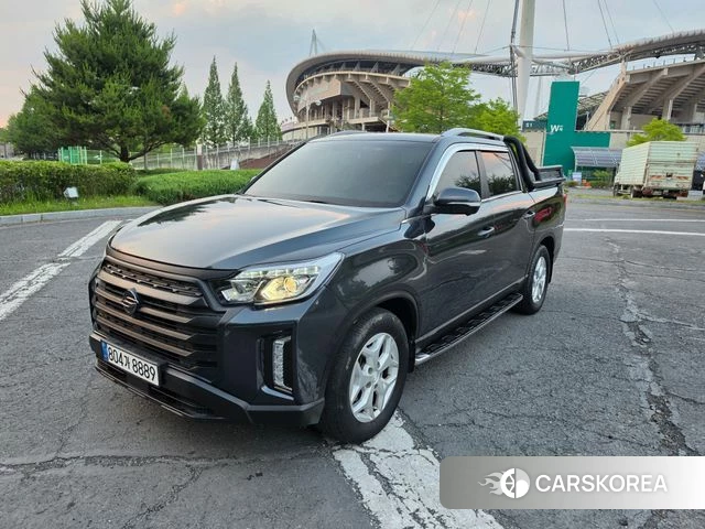 Ssangyong The New Rexton Sport 2021 Серый из Кореи