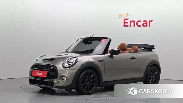 Mini Cooper S Convertible 2020 Песочный из Кореи