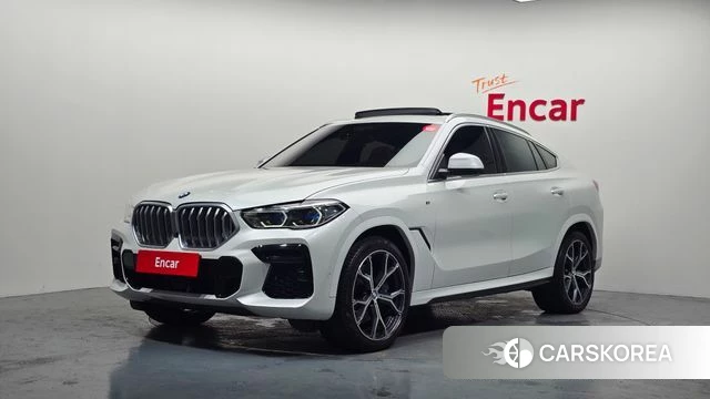 BMW X6 (G06) 2022 Белый из Кореи
