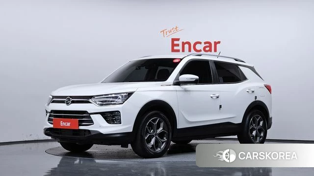 Ssangyong Beautiful Korando 2019 Белый из Кореи