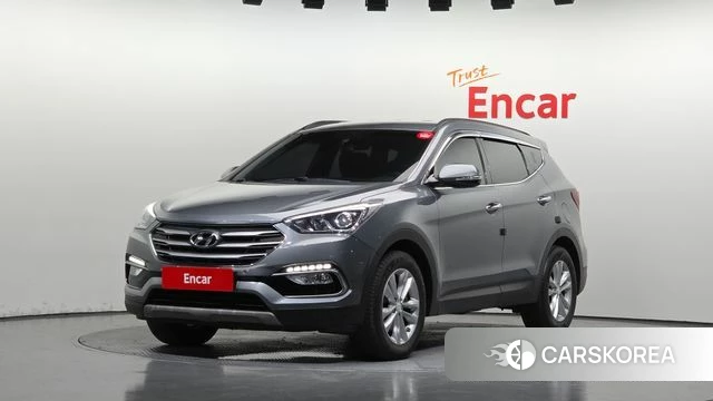 Hyundai Santa Fe The Prime 2018 Серый из Кореи