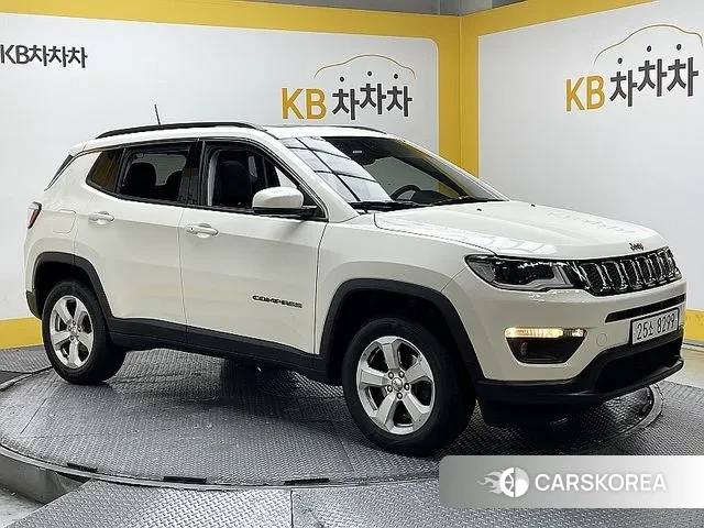 Jeep Compass 2nd Generation 2018 Белый из Кореи