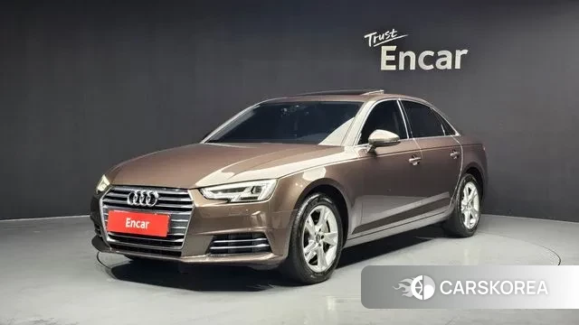 Audi A4 (B9) 2018 Коричневый из Кореи