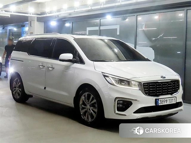 Kia The New Carnival 2018 Белый из Кореи