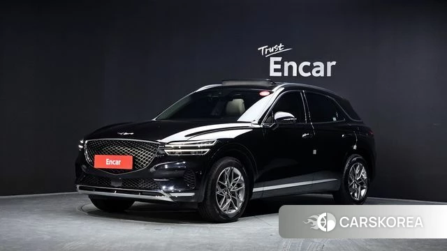 Genesis GV70 2022 Черный из Кореи