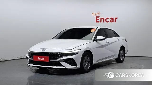 Hyundai The New Avante (CN7) 2023 Белый из Кореи