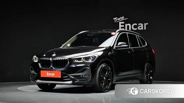 BMW X1 (F48) 2020 Черный из Кореи