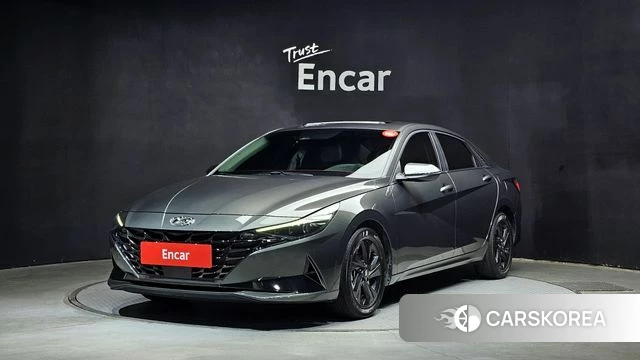 Hyundai Avante (CN7) 2021 Серый из Кореи