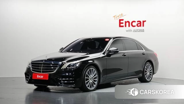 Mercedes-Benz S-Class W222 2018 Черный из Кореи