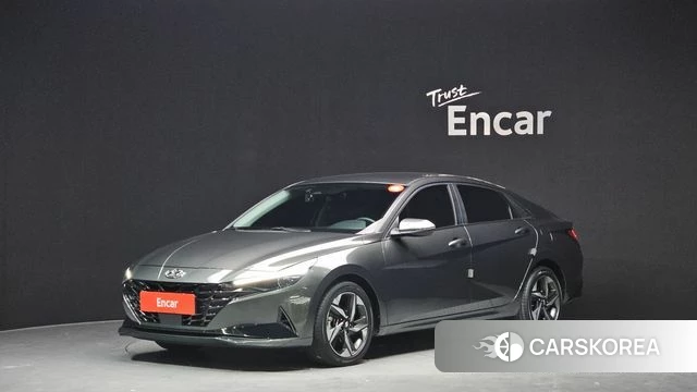 Hyundai Avante (CN7) 2021 Серый из Кореи